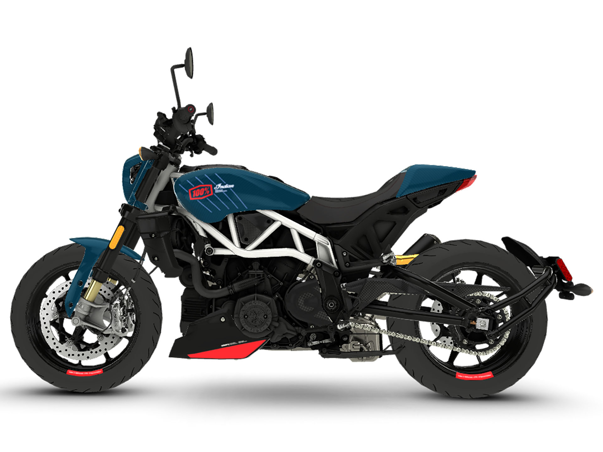 2024 Indian Motorcycle FTR X 100% R Carbon in Racine, Wisconsin - Photo 4