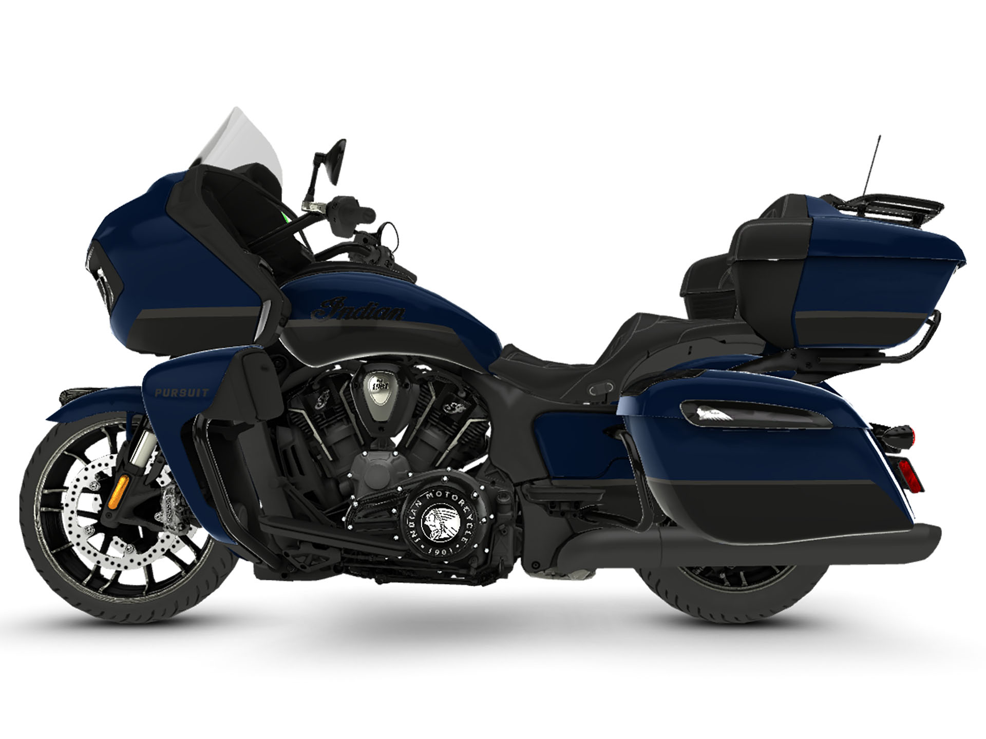 2024 Indian Motorcycle Pursuit® Dark Horse® with PowerBand Audio Package in Racine, Wisconsin - Photo 4