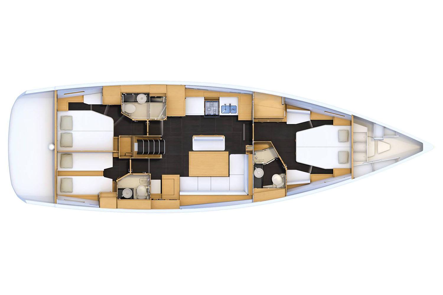 2022 Jeanneau Yachts 54 in Memphis, Tennessee - Photo 3