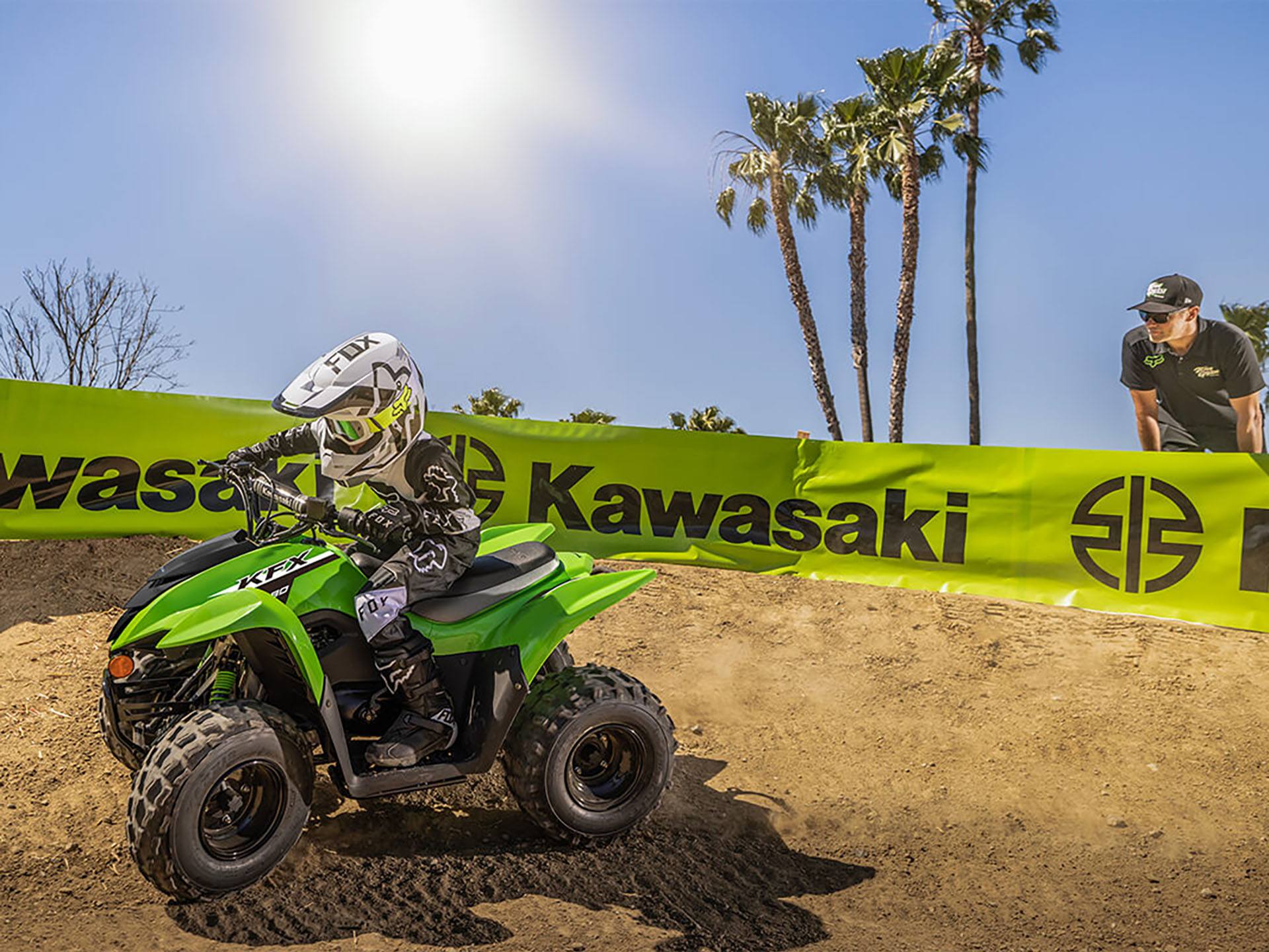 2024 Kawasaki KFX 90 in Santa Maria, California - Photo 5