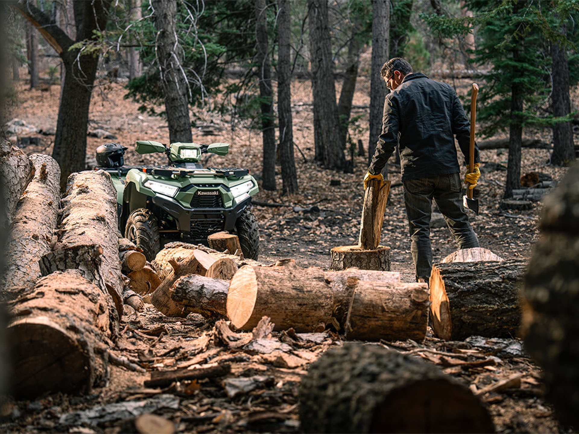 2024 Kawasaki Brute Force 750 LE EPS in Jamestown, New York - Photo 4