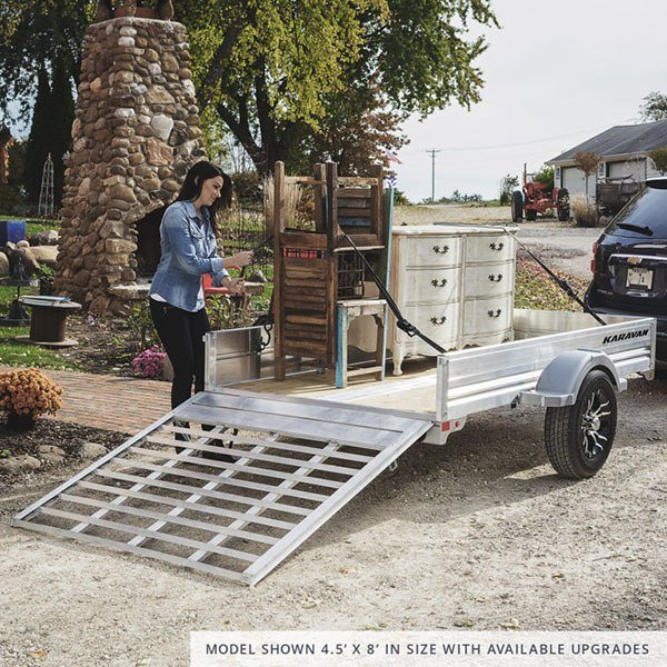 2021 Karavan Trailers 4.5 x 8 ft. Aluminum in Augusta, Maine - Photo 4