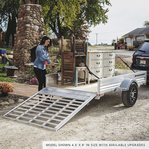 2022 Karavan Trailers 4.5 x 8 ft. Aluminum in Elkhorn, Wisconsin - Photo 4