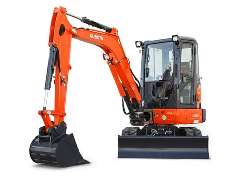 2022 Kubota KX033-4 with Canopy Angle Blade Compact Excavator in Norfolk, Virginia