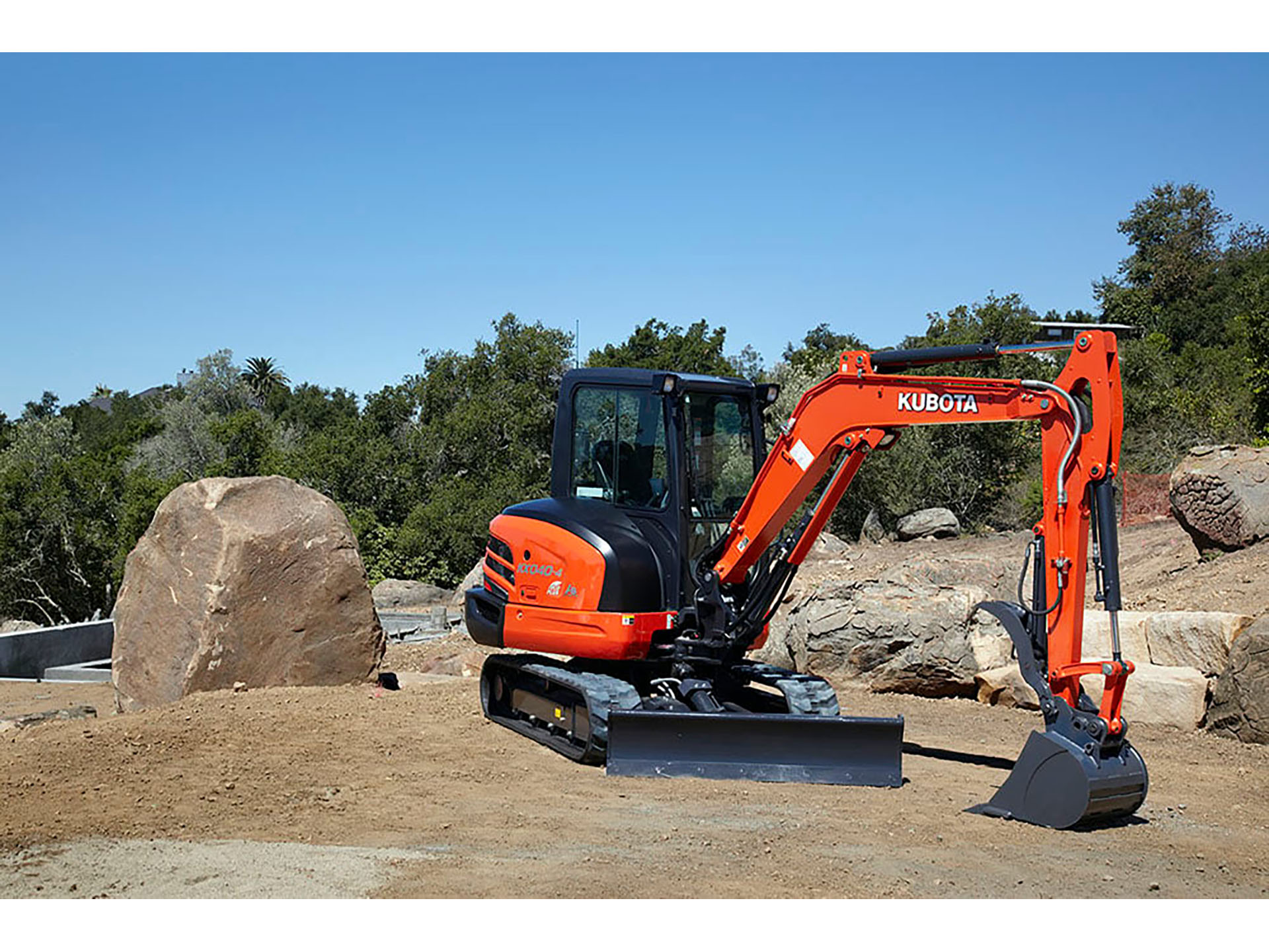 2024 Kubota KX040-4 Angle Blade in Norfolk, Virginia - Photo 3