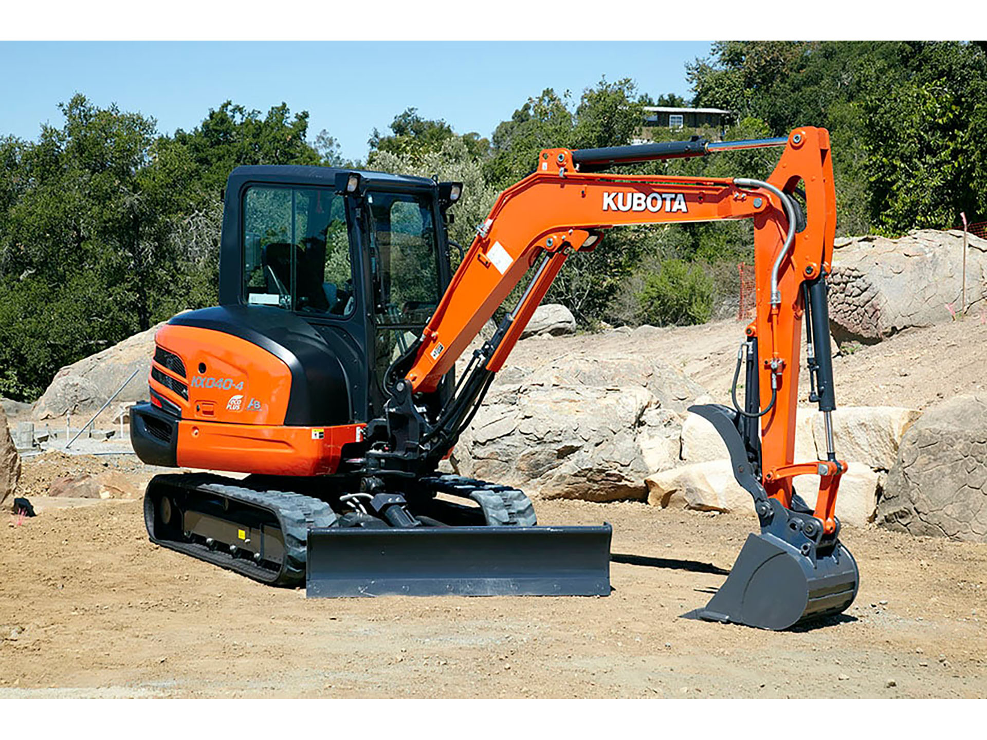 2024 Kubota KX040-4 Angle Blade in Norfolk, Virginia - Photo 5