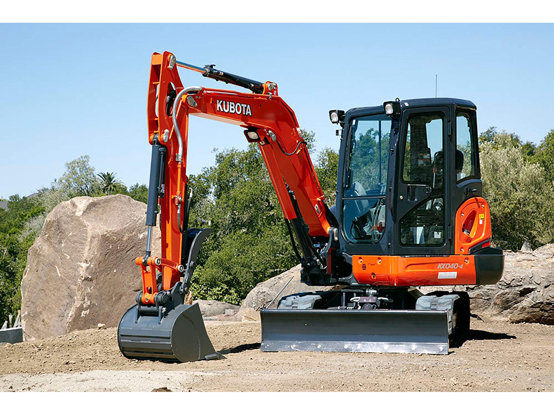 2024 Kubota KX040-4 Angle Blade in Norfolk, Virginia - Photo 6