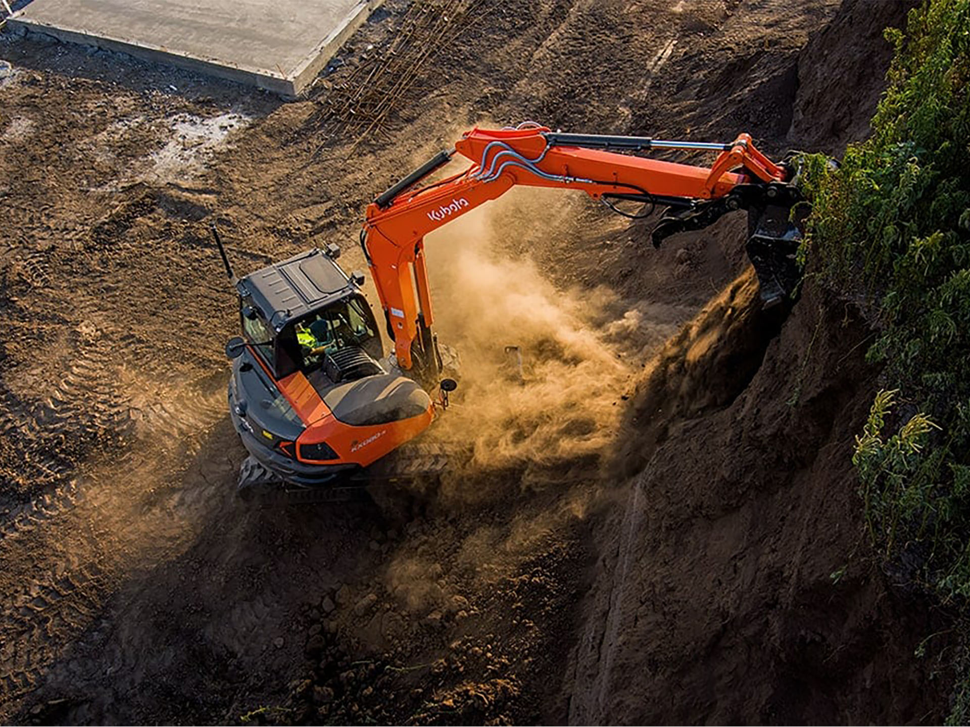 2024 Kubota KX080-5 Angle Blade in Norfolk, Virginia - Photo 3