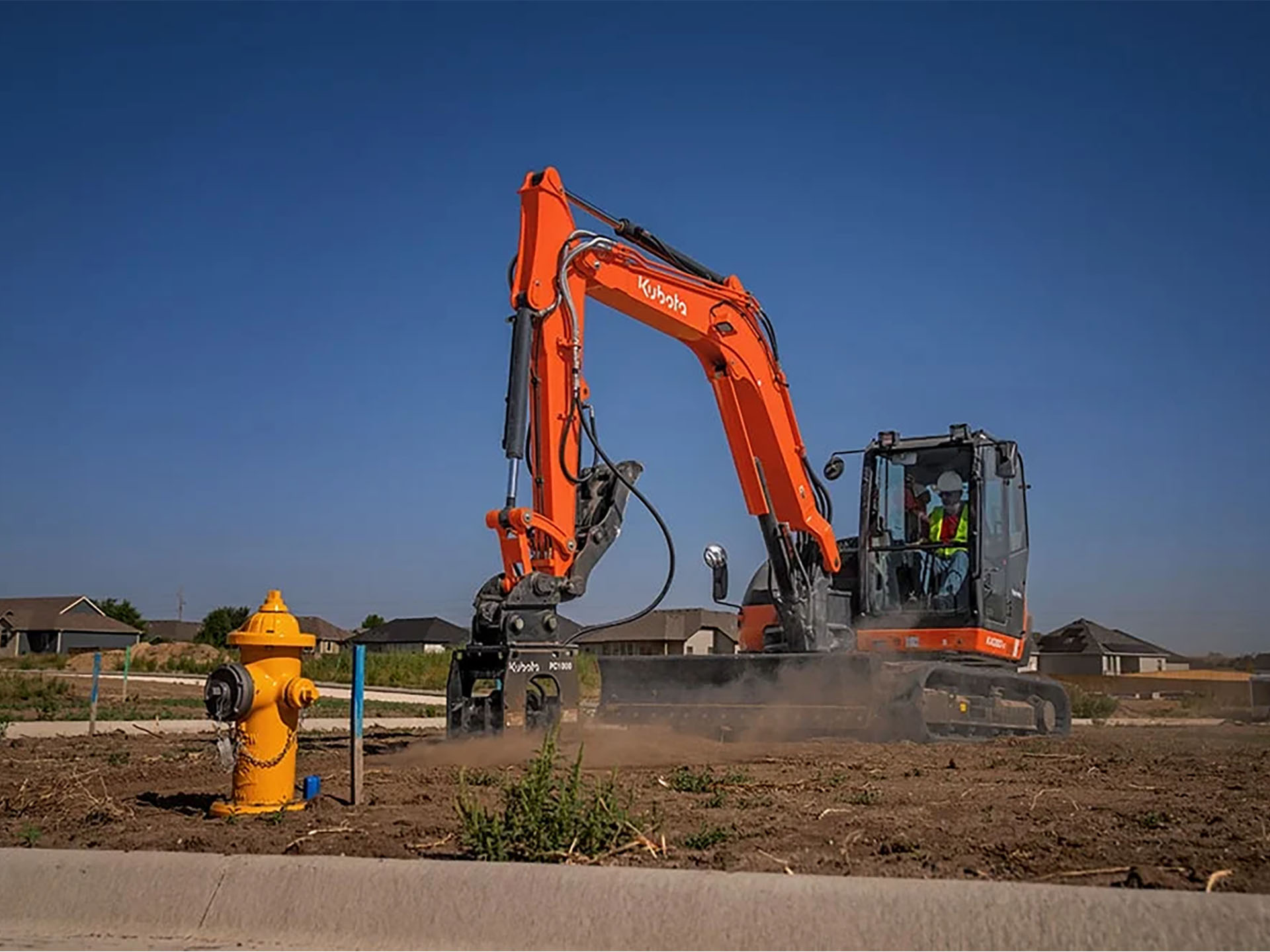 2024 Kubota KX080-5 Angle Blade in Norfolk, Virginia - Photo 6