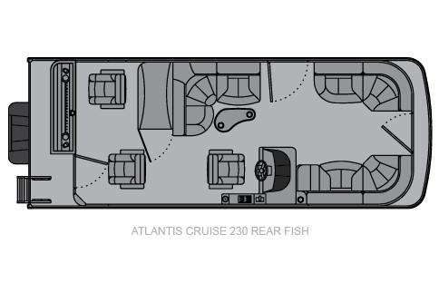 2019 Landau Atlantis 230 Cruise in Hazelhurst, Wisconsin - Photo 4