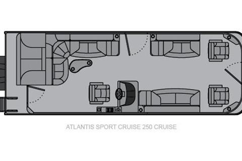 2019 Landau Atlantis 250 Sport Cruise in Hazelhurst, Wisconsin - Photo 4
