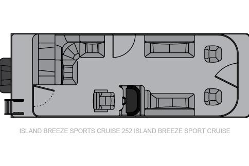 2019 Landau Island Breeze 252 Sport Cruise in Hazelhurst, Wisconsin - Photo 5