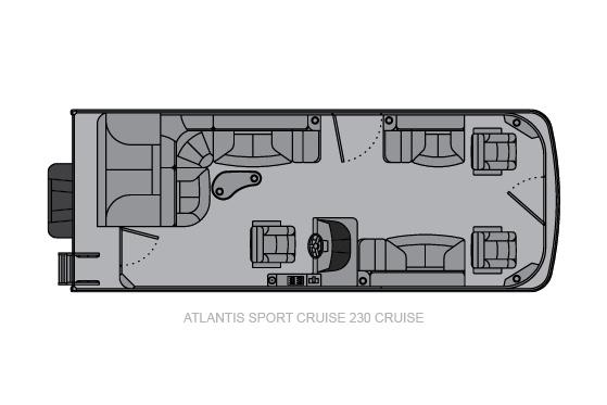 2020 Landau Atlantis 230 Cruise in Hazelhurst, Wisconsin