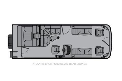 2020 Landau Atlantis 250 Cruise Rear Lounge in Hazelhurst, Wisconsin - Photo 1