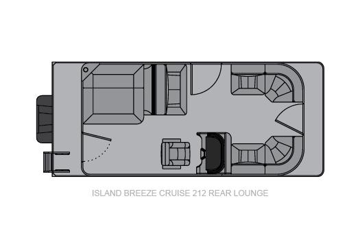 2020 Landau Island Breeze 212 Cruise Rear Lounge in Hazelhurst, Wisconsin - Photo 4