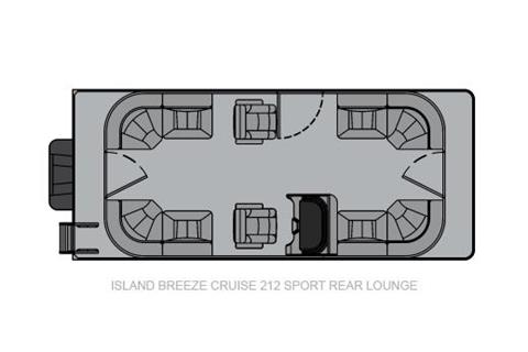 2020 Landau Island Breeze 212 Cruise Sport Rear Lounge in Hazelhurst, Wisconsin - Photo 3