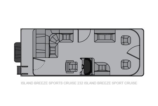 2020 Landau Island Breeze 232 Cruise in Hazelhurst, Wisconsin - Photo 3