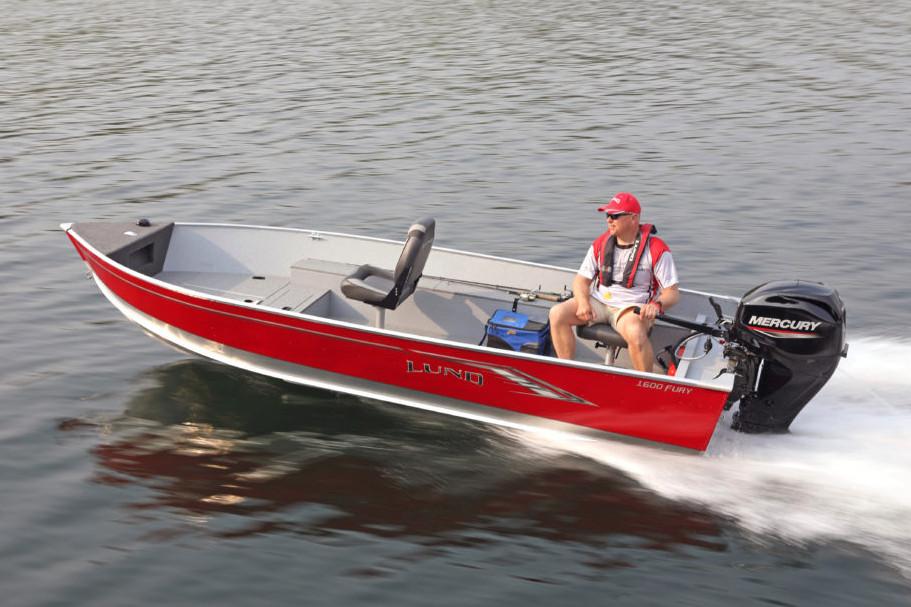New 2020 Lund 1600 Fury Tiller Power Boats Outboard In Knoxville Tn