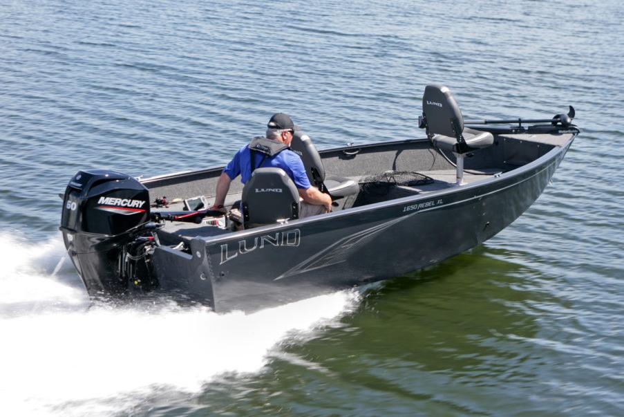 New 2021 Lund 1650 Rebel Xl Tiller Power Boats Outboard In Knoxville Tn