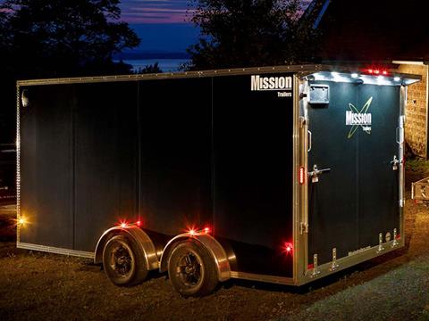 2024 Mission Trailers Enclosed Cargo Trailers 6 ft. Wide - 12 ft. Long Tandem Axles in Gorham, New Hampshire - Photo 10