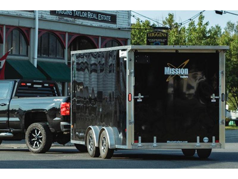 2024 Mission Trailers Enclosed Cargo Trailers 7.5 ft. Wide - 12 ft. Long in Gorham, New Hampshire