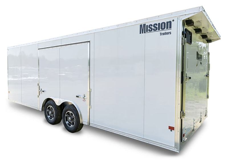 2024 Mission Trailers Enclosed Car Hauler Trailers 22 ft. in Kalispell, Montana - Photo 1