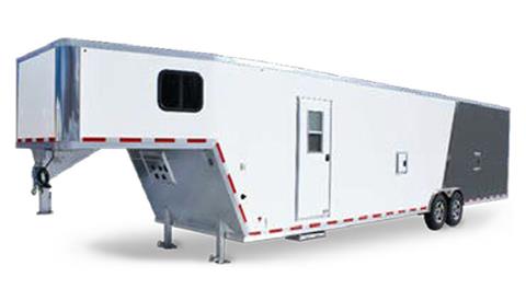 2024 Mission Trailers Enclosed Gooseneck Car Hauler Trailers 24 ft. in Kalispell, Montana - Photo 1