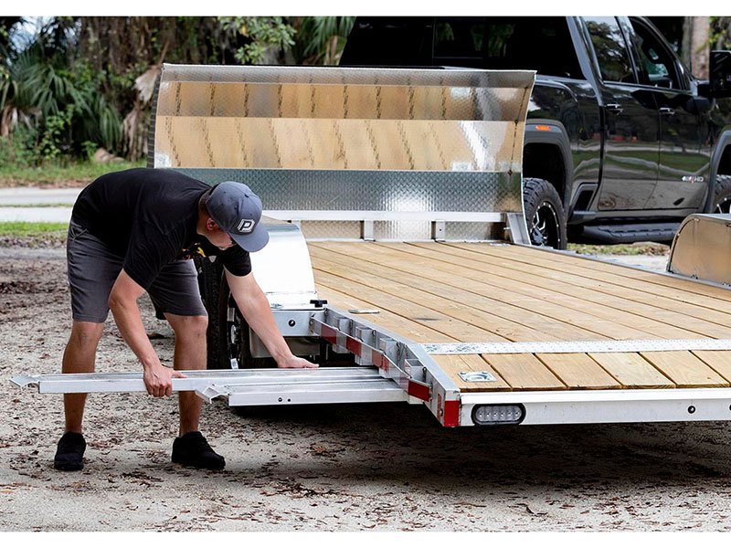2024 Mission Trailers Open Wood Deck Car Haulers 16 ft. in Yankton, South Dakota - Photo 2
