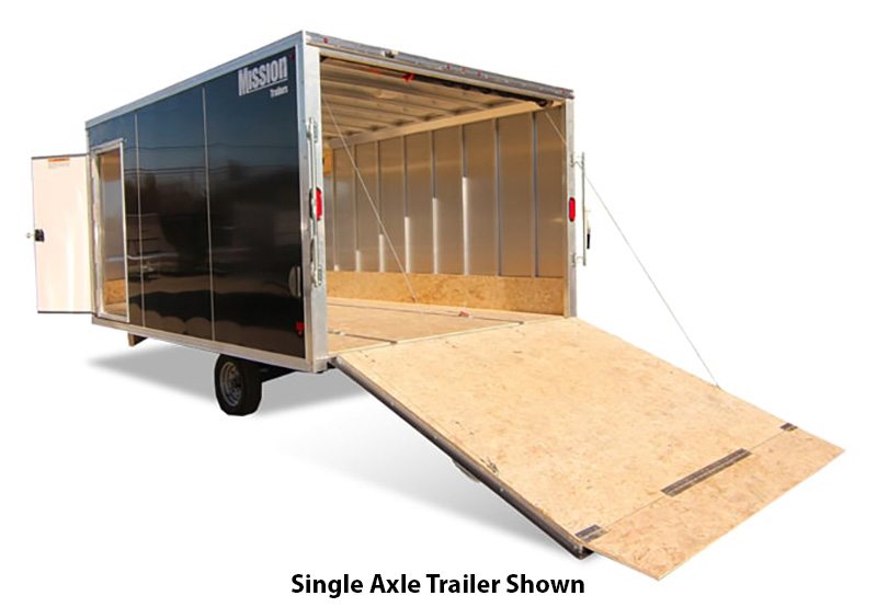 2024 Mission Trailers Enclosed Deckover Lite Snow Trailers 168 in. in Kalispell, Montana - Photo 1