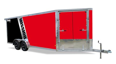 2024 Mission Trailers Enclosed Inline Snow Trailers 7.5 ft. Wide - 14 ft. Long in Gorham, New Hampshire