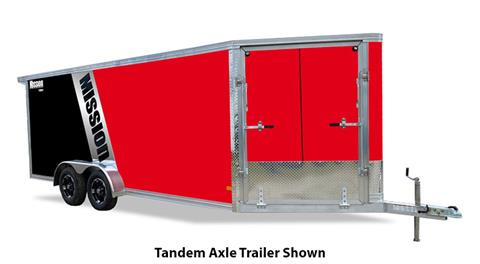 2024 Mission Trailers Enclosed Inline Snow Trailers 7 ft. Wide - 12 ft. Long in Gorham, New Hampshire - Photo 1