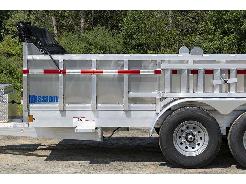 2024 Mission Trailers Commercial Dump Trailers 120 in. in Gorham, New Hampshire