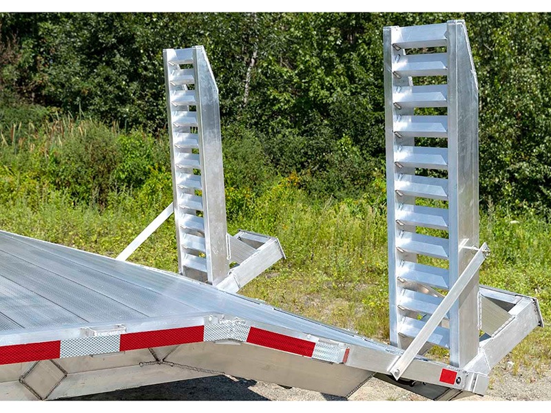 2024 Mission Trailers Open Low Profile Beavertail Wood Deckover Trailers in Gorham, New Hampshire