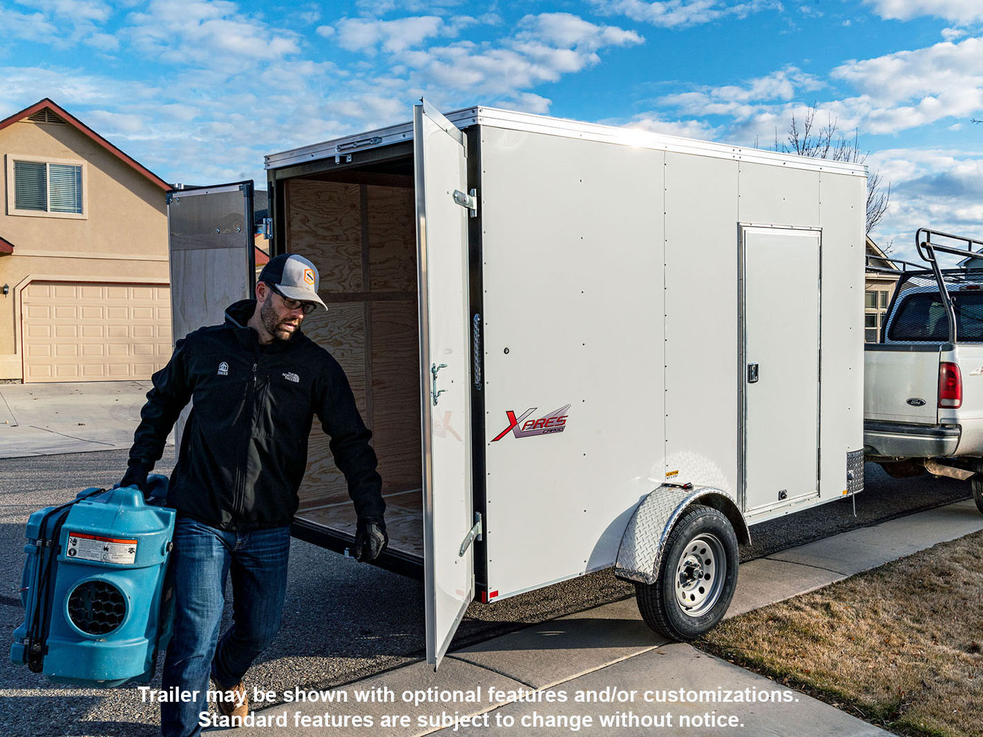 2024 Mirage Trailers Xpres Cargo Trailers 5 ft. Wide - 8 ft. Long - 3.5K in Elk Grove, California - Photo 9