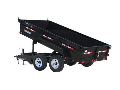 2016 PJ Trailers 72 in. Tandem Axle Dump (D3)