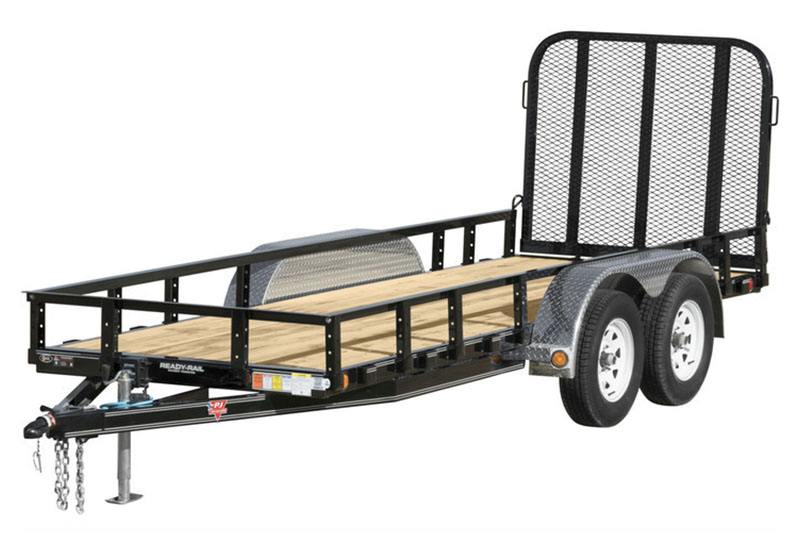 2022 PJ Trailers 60 in. Tandem Axle Channel Utility (UC) 8 ft. in Kansas City, Kansas