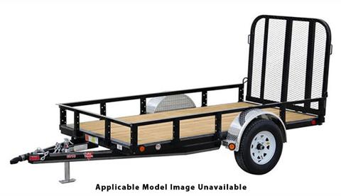 2022 PJ Trailers 72 in. Single Axle Channel Utility (U2) 8 ft. in Acampo, California