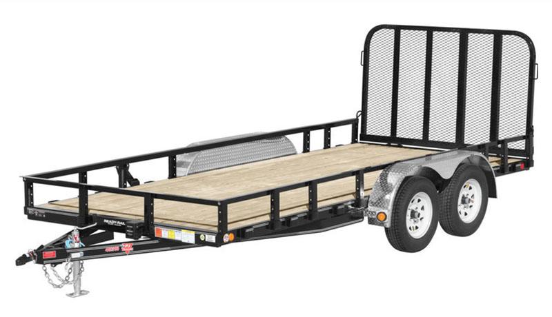 2022 PJ Trailers 83 in. Tandem Axle Channel Utility (UL) 10 ft. in Acampo, California - Photo 1