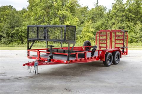 2022 PJ Trailers 83 in. Tandem Axle Channel Utility (UL) 22 ft. in Acampo, California - Photo 2