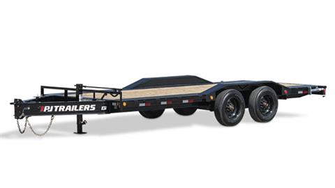 2024 PJ Trailers 10 in. Pro-Beam Super-Wide Equipment Trailers (H7) 22 ft.