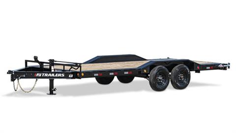2024 PJ Trailers 8 in. Pro-Beam Super-Wide Equipment Trailers (H6) 20 ft. in Moscow, Idaho