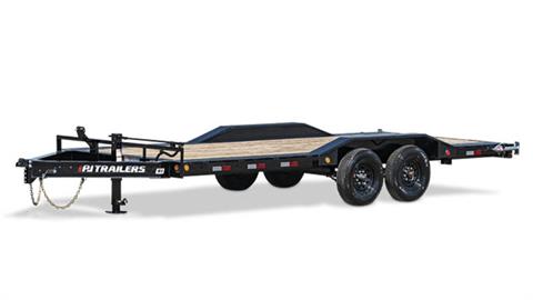 2024 PJ Trailers 8 in. Pro-Beam Super-Wide Equipment Trailers (H6) 20 ft.