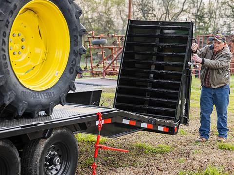 2024 PJ Trailers Low-Pro Flatdeck With 7K Singles Trailers (LS) 20 ft. in Moscow, Idaho - Photo 6