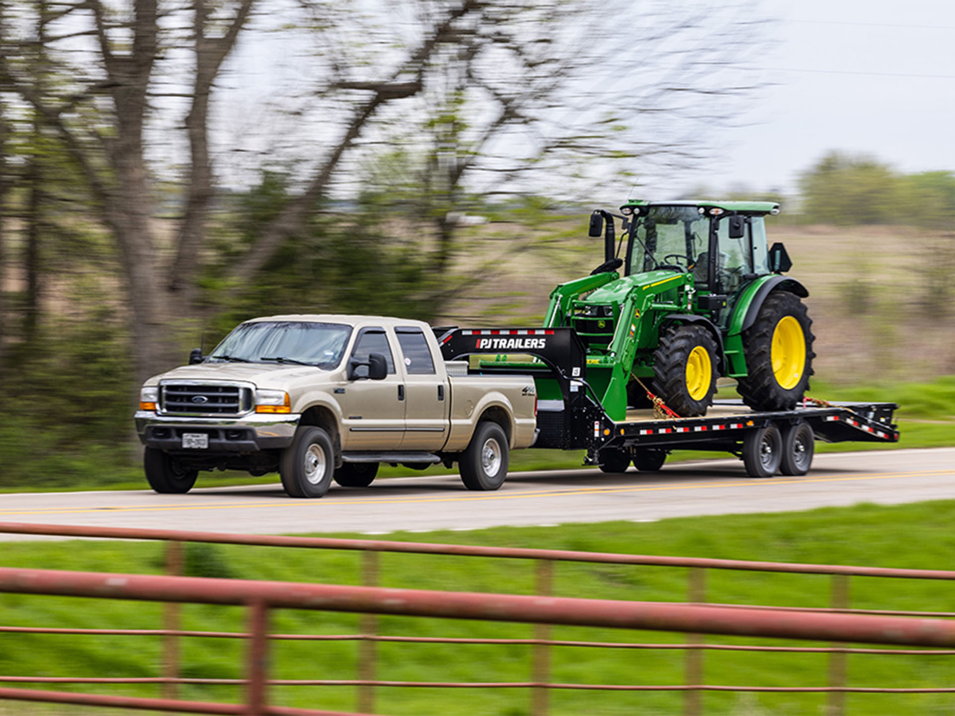 2024 PJ Trailers Low-Pro Flatdeck With 7K Singles Trailers (LS) 20 ft. in Moscow, Idaho - Photo 8