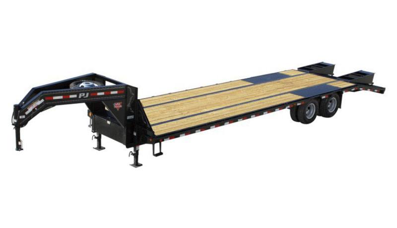 2023 PJ Trailers Low-Pro Flatdeck with Duals (LD) 32 ft. in Acampo, California - Photo 1
