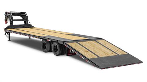 2024 PJ Trailers Low-Pro with Hydraulic Dove Trailers (LY) 30 ft.