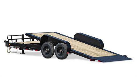 2024 PJ Trailers HD Equipment Tilt 6 in. Channel Trailers (TJ) 22 ft.