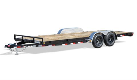 2024 PJ Trailers 5 in. Channel Carhauler (C5) 16 ft. in Moscow, Idaho - Photo 1