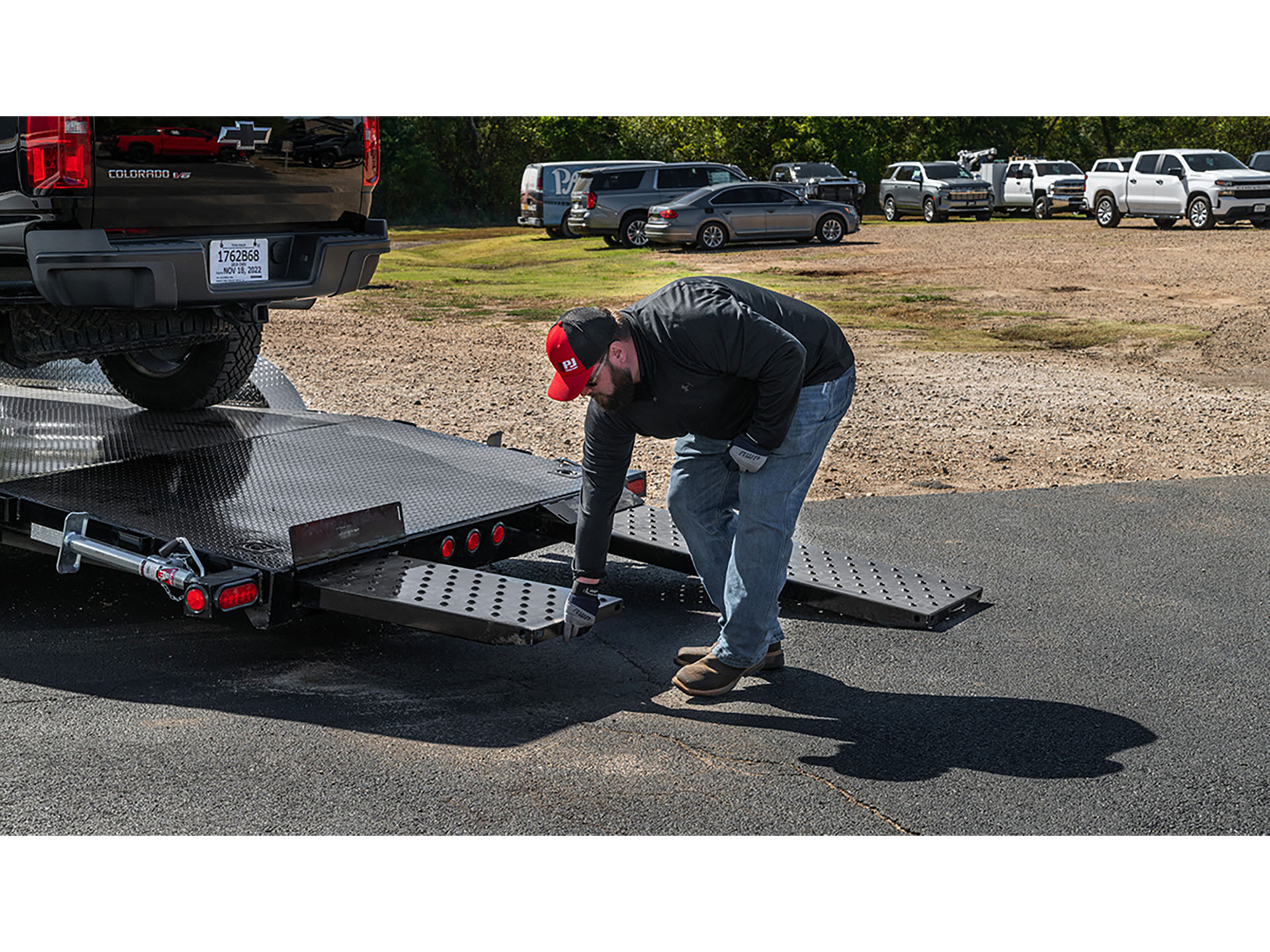 2024 PJ Trailers Steel Deck Car Hauler (CH) 18 ft. in Elk Grove, California - Photo 8