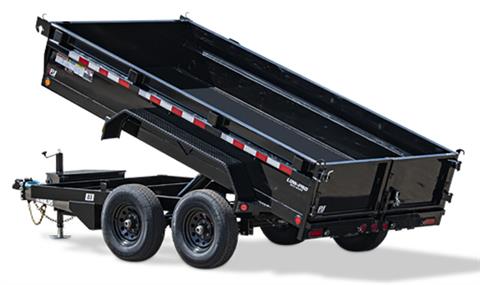 2024 PJ Trailers 72 in. Tandem Axle Dump Trailers (D3) 12 ft.